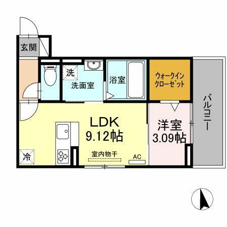 愛知県半田市旭町５丁目 東成岩駅 1LDK アパート 賃貸物件詳細
