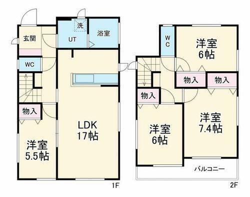 岐阜県羽島郡笠松町田代 西笠松駅 4LDK 一戸建て 賃貸物件詳細