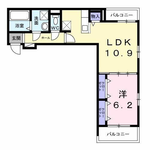 神奈川県横浜市緑区長津田町 つくし野駅 1LDK アパート 賃貸物件詳細