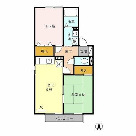 岐阜県岐阜市中西郷２丁目 糸貫駅 2LDK アパート 賃貸物件詳細