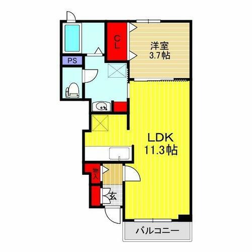 埼玉県川口市南町１丁目 川口駅 1LDK アパート 賃貸物件詳細
