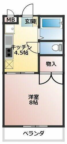 宮城県気仙沼市田中前４丁目 気仙沼駅 1K マンション 賃貸物件詳細