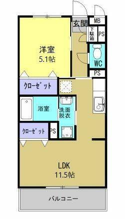 栃木県佐野市浅沼町 佐野市駅 1LDK マンション 賃貸物件詳細