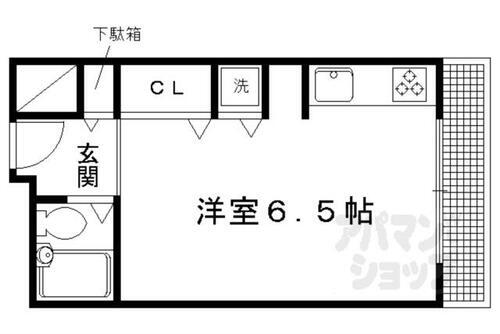 京都府京都市北区衣笠北高橋町 北野白梅町駅 ワンルーム マンション 賃貸物件詳細