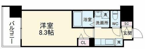 京都府京都市右京区太秦下角田町 太秦天神川駅 1K マンション 賃貸物件詳細