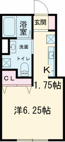 ラピュータガーデン 2階 1K 賃貸物件詳細