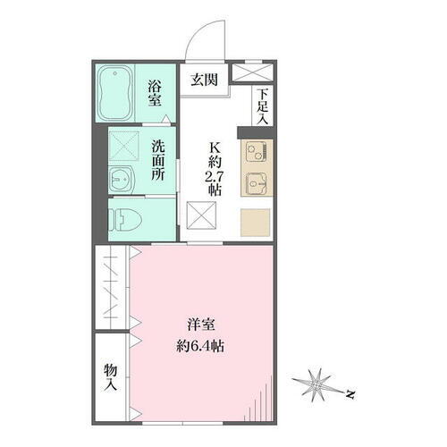東京都世田谷区上用賀４丁目 用賀駅 1K アパート 賃貸物件詳細
