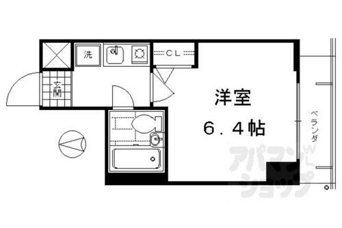 京都府京都市下京区飴屋町 京都駅 1K マンション 賃貸物件詳細