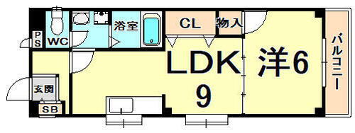 兵庫県尼崎市西昆陽１丁目 武庫之荘駅 1LDK マンション 賃貸物件詳細