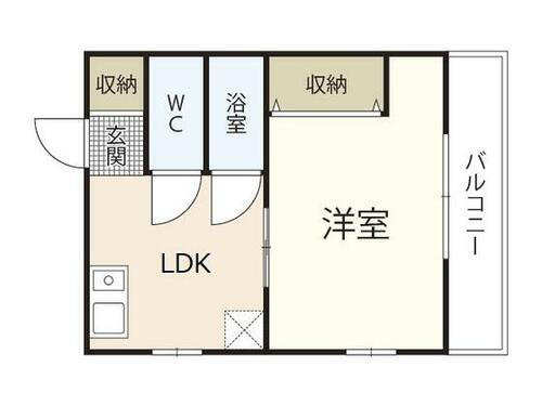 広島県広島市中区吉島東２丁目 御幸橋駅 1LDK マンション 賃貸物件詳細