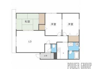 北海道札幌市北区篠路八条６丁目 篠路駅 3LDK マンション 賃貸物件詳細