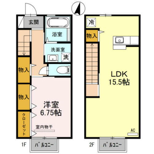 Ｄ－Ｒｏｏｍ秋吉　Ａ棟 1LDK 賃貸物件詳細