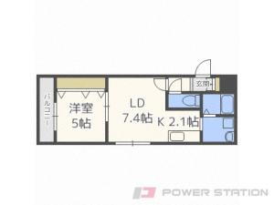 北海道札幌市西区発寒四条３丁目 発寒南駅 1LDK マンション 賃貸物件詳細