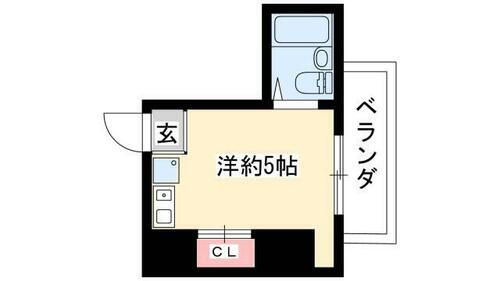 岩井橋ロイヤルハイツ 9階 1K 賃貸物件詳細