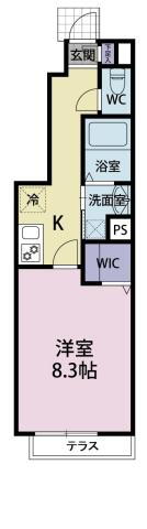 徳島県徳島市城東町１丁目 徳島駅 1K アパート 賃貸物件詳細