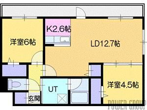 北海道千歳市末広４丁目 賃貸マンション