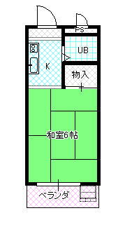 大阪府寝屋川市点野１丁目 香里園駅 1K マンション 賃貸物件詳細