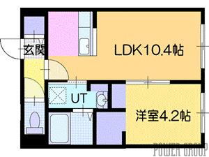 北海道恵庭市黄金南２丁目 賃貸マンション