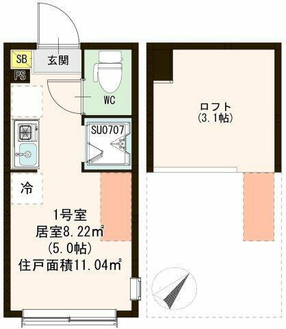 東京都練馬区桜台５丁目 桜台駅 ワンルーム アパート 賃貸物件詳細