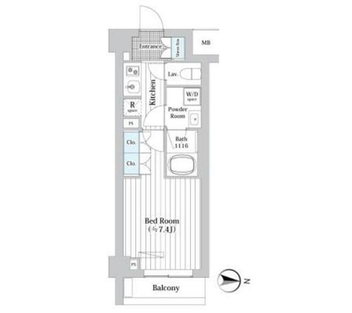 東京都新宿区北新宿２丁目 西新宿駅 1K マンション 賃貸物件詳細
