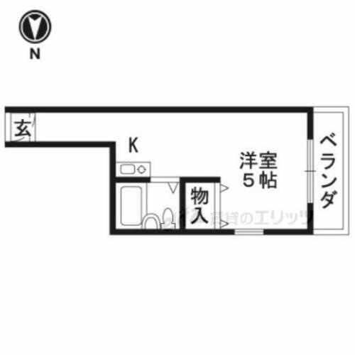 大阪府茨木市駅前１丁目 茨木駅 1K マンション 賃貸物件詳細
