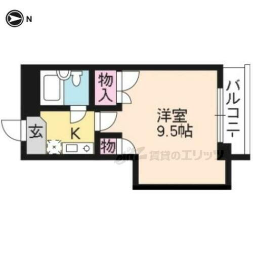 京都府京都市山科区御陵大津畑町 山科駅 1K マンション 賃貸物件詳細