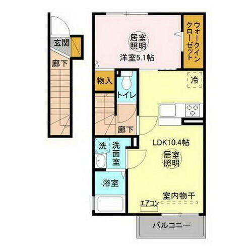 茨城県水戸市内原町 内原駅 1LDK アパート 賃貸物件詳細
