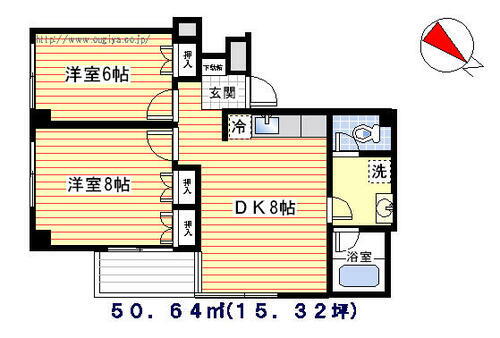 東京都文京区千石３丁目 巣鴨駅 2DK マンション 賃貸物件詳細