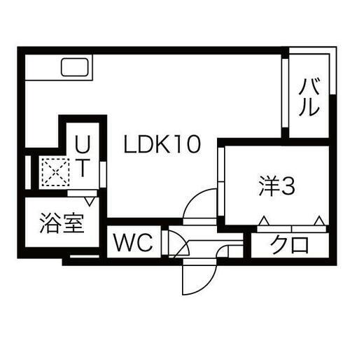 Ｗａｒｒｅｎ　ｔｏｂｅ　Ⅰ 3階 1LDK 賃貸物件詳細
