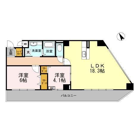 沖縄県那覇市字上之屋 美栄橋駅 2LDK マンション 賃貸物件詳細