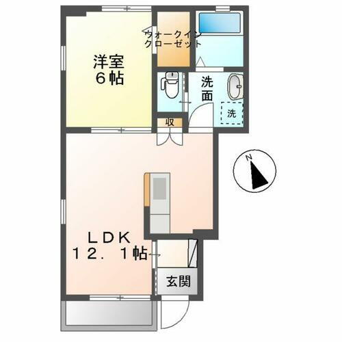 群馬県太田市東新町 韮川駅 1LDK アパート 賃貸物件詳細