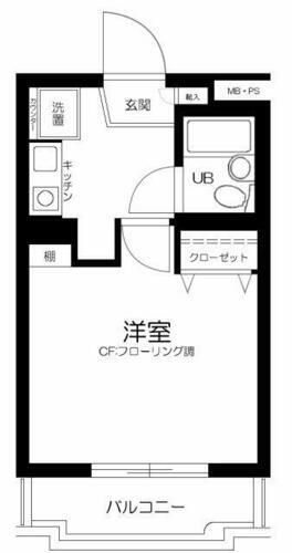東京都練馬区豊玉中１丁目 新江古田駅 1K マンション 賃貸物件詳細