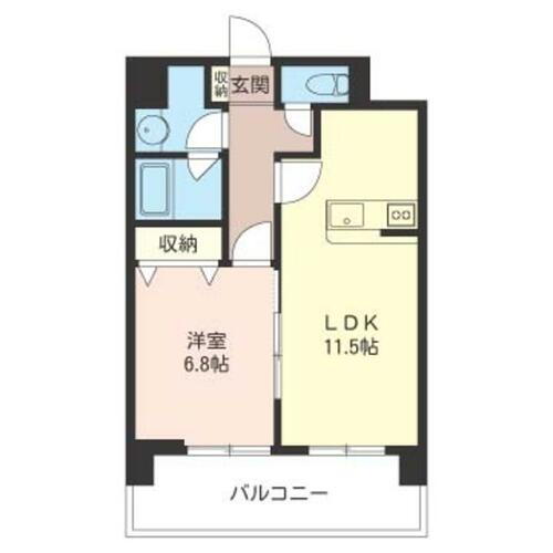 東京都中野区弥生町２丁目 中野新橋駅 1LDK マンション 賃貸物件詳細