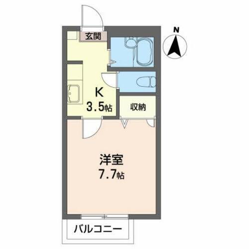 宮城県仙台市若林区大和町１丁目 薬師堂駅 1K アパート 賃貸物件詳細