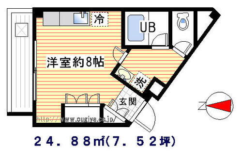 東京都荒川区西尾久７丁目 尾久駅 ワンルーム マンション 賃貸物件詳細