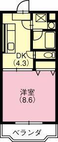 神奈川県秦野市今泉 秦野駅 1DK マンション 賃貸物件詳細