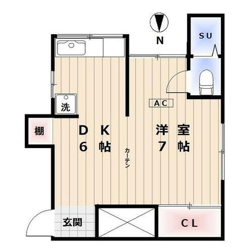 東京都中野区本町１丁目 中野坂上駅 1DK アパート 賃貸物件詳細