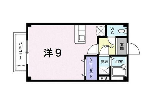 愛媛県松山市和泉北２丁目 土橋駅 ワンルーム アパート 賃貸物件詳細