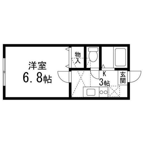 宮城県仙台市宮城野区宮千代１丁目 1K アパート 賃貸物件詳細