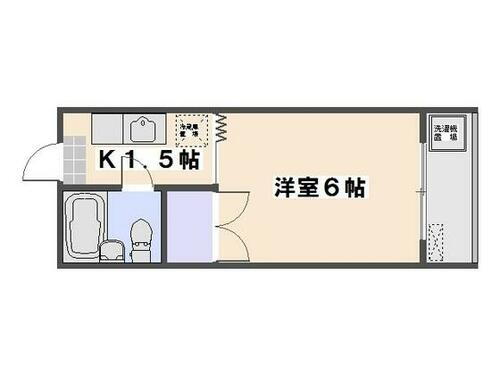 広島県広島市佐伯区坪井１丁目 楽々園駅 1K マンション 賃貸物件詳細