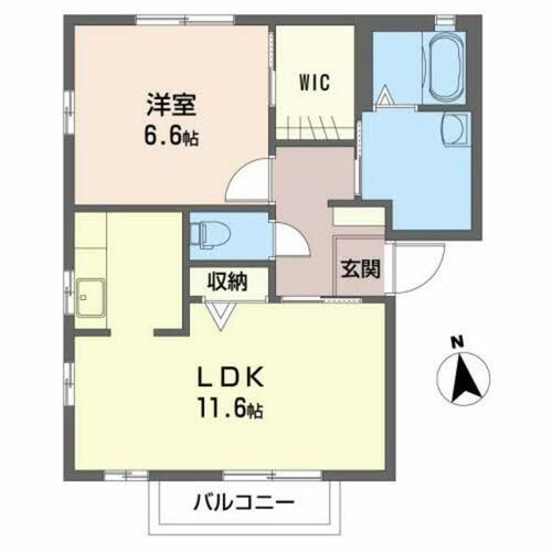 高知県土佐市高岡町甲 1LDK アパート 賃貸物件詳細