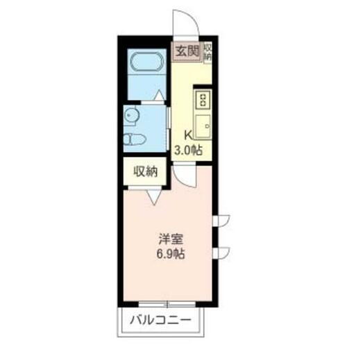 東京都国立市北２丁目 国立駅 1K アパート 賃貸物件詳細