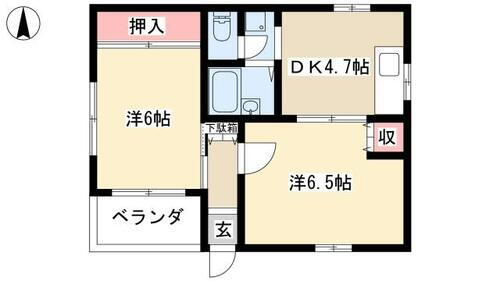 愛知県名古屋市中区橘１丁目 上前津駅 2DK マンション 賃貸物件詳細