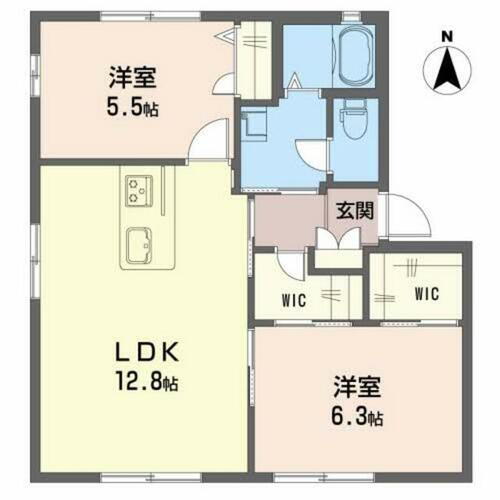 高知県高知市万々 3DK アパート 賃貸物件詳細