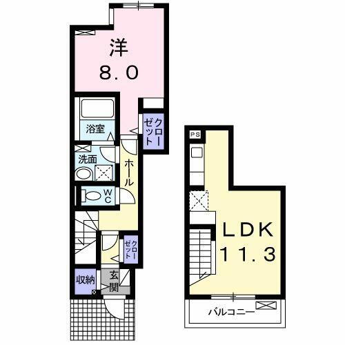 静岡県静岡市葵区瀬名川２丁目 草薙駅 1LDK アパート 賃貸物件詳細