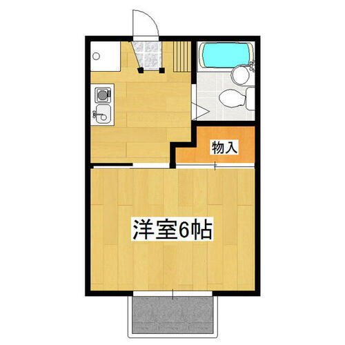 茨城県稲敷市角崎 竜ヶ崎駅 1K アパート 賃貸物件詳細