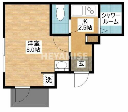 Ｒｅｓｉｄｅｎｃｅ長大前 2階 1K 賃貸物件詳細