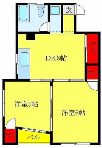 東京都台東区竜泉２丁目 三ノ輪駅 2DK マンション 賃貸物件詳細