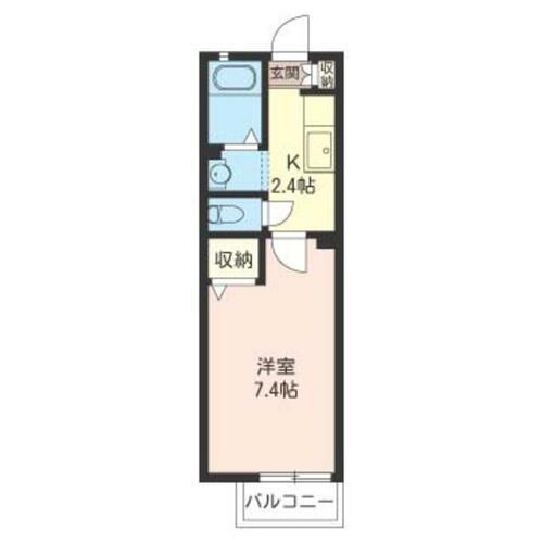 埼玉県さいたま市南区南本町１丁目 南浦和駅 1K アパート 賃貸物件詳細