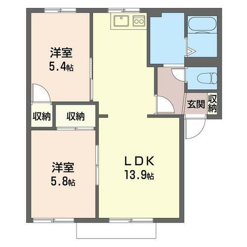 千葉県柏市増尾６丁目 増尾駅 2LDK アパート 賃貸物件詳細